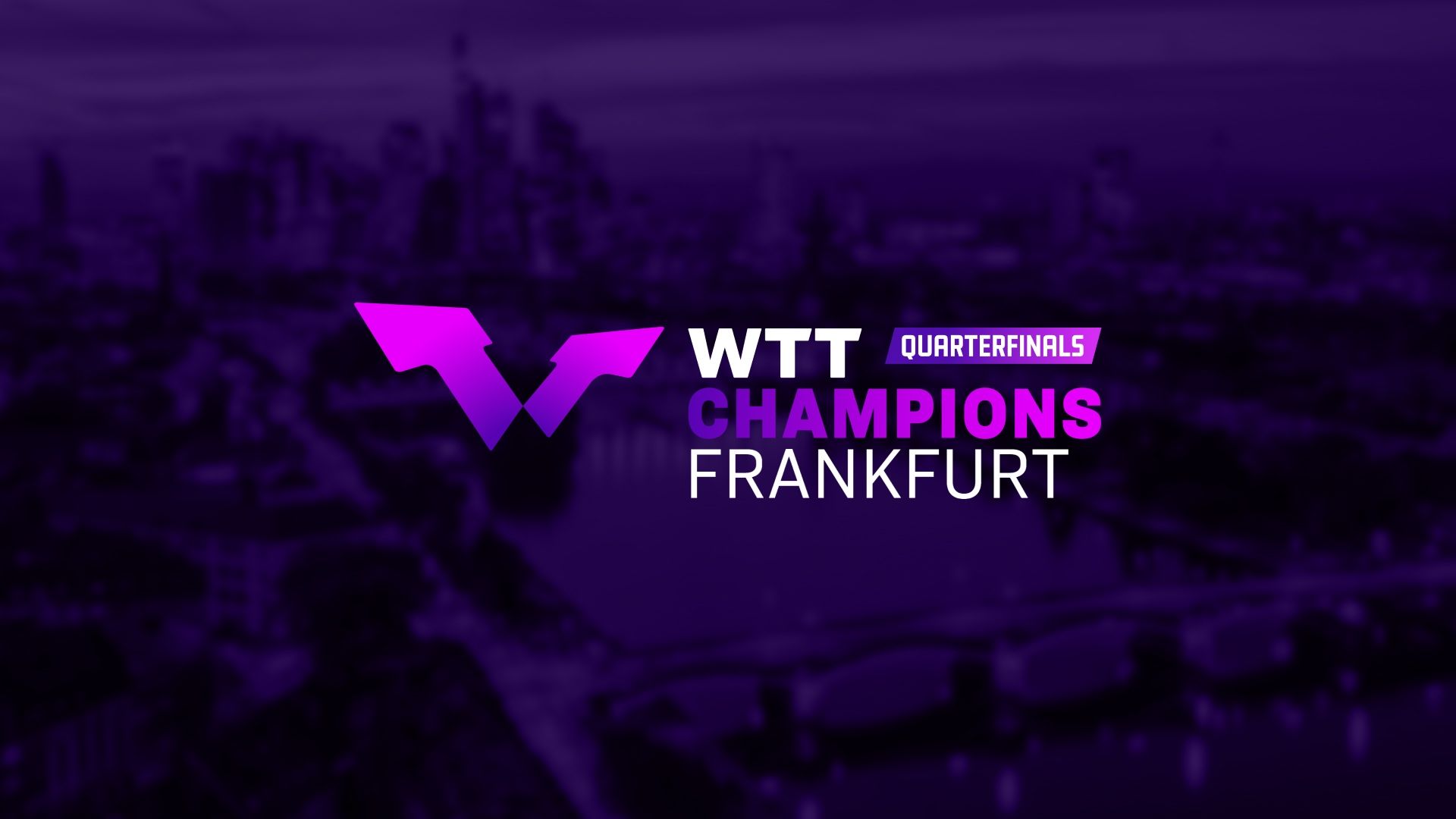 WTT Champions Frankfurt 2025